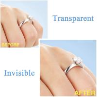 Ajustador De Tamaño De Anillo De Silicona Invisible Transparente Con 8 Tamaños Fijador Tensión Espaciador De Joyería Herramienta De Ajuste - details 31