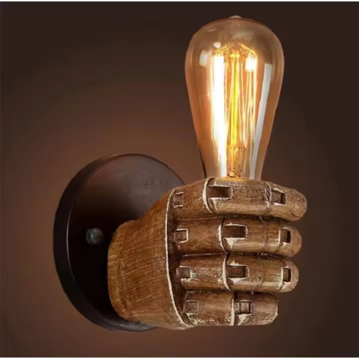 Antique  Wall Sconce, Vintage Industrial Wall Lamp E27 Edison Bulb Base for Corridor Kitchen Bedroom Restaurant Cafe Illuminated (Right Hand Light) - 1
