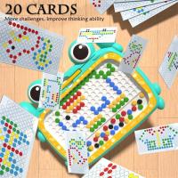Tablero De Dibujo Magnético Para Niños Con Bolas Y Lápiz Dibujo Interactivo Juguetes Montessori Regalo Para Niños - details 4