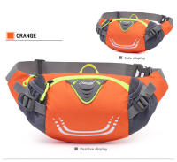 Bolsa De Cintura Para Ciclismo Running Pesca Senderismo Deporte Fitness Con Bolsillo Para Botella De Agua PU Unisex - details 11