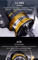 Nueva Carrete De Pesca DAIWA 2023 CROSSFIRE LT Spinning 1000-6000 ABS Spool Metálico Potencia 5-12KG Engrosado Doble Dirección - details 8