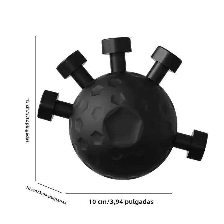 Bola De Agarre Para Manos Entrenador De Fuerza Portátil Ejercitador De Dedos Para Fortalecimiento De Antebrazos Y Manos Equipo De Gimnasio Doméstico - 1