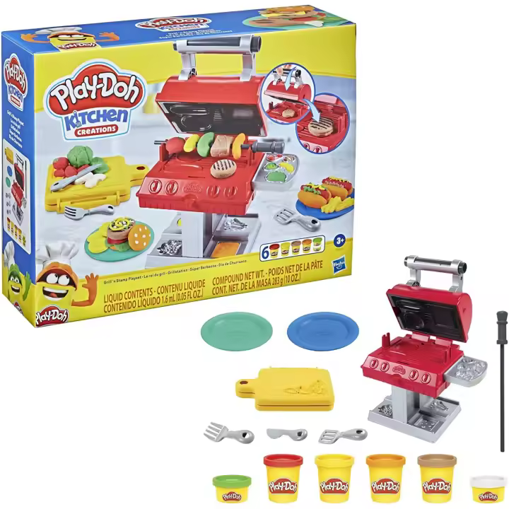 PLAYDOH SUPER BARBACOA HASBRO (31178624) - 1