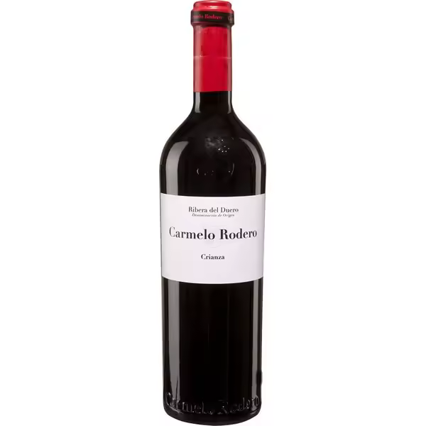 Blanco y Tinto Carmelo Rodero Crianza - Tempranillo, Cabernet Sauvignon - Bodegas Carmelo Rodero - Vino Tinto Ribera del Duero - 1