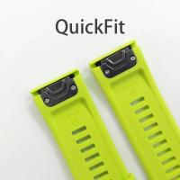 Correa De Silicona QuickFit Para Reloj Garmin Fenix 6 6X pro 7 7X 5X 5 plus Fenix8 Forerunner 955 965 Tactix 8 Brazalete Unisex - details 13