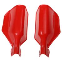 Pack De 2 Protector De Mano Universal Para Motocicleta 7/8' En Plástico Negro Rojo Azul Tamaño 200mm Accesorio De Manillar - details 3