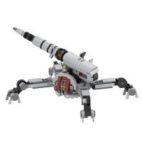 MOC 451PCS Anti-Armor Cannon Serie Militar Bloques De Construcción DIY Juguete Educativo Para Niños Regalo De Navidad Tema De Guerra Y Ciencia Ficción - details 1