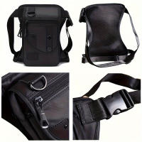 Bolsa De Cintura Para Hombre Bolsa De Pierna Utillidad Cinturón Múltiple Deportes Nylon Multifuncional Para Ciclismo Y Motociclismo - details 2