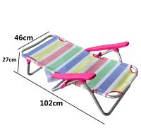 Maxia Market - Silla Tumbona plegable de playa 5 Posiciónes con estructura de aluminio y tejido textilen, transpirable y fresco - details 8