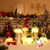 Cadena De Luces Navideñas 2M Con 20 LEDs De Santa Claus Y Navajas De Nieve Encendidas Por Batería Para Fiestas De Año Nuevo Y Bodas Decoración De Arco Iris De Hadas - details 2