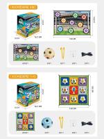 Juguetes Interactivos De Fútbol Para Niños Juegos Compétitivos En Interiores Y Exteriores Con Bolas Adhesivas Arte De Tela Tablero De Objetivos De Nueve Cuadrantes Regalos - details 9