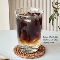 Taza De Café Latte De Vidrio De Alta Borosilicato Resistente Al Calor Taza De Bebida Fría Para Agua Leche Cerveza Jugo Té Whiskey Vino - details 7