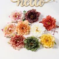 2/5Pcs Cabezas De Paeonia Artificial De Seda De 12cm Para Decoración De Fiestas Caserío Boda Regalo Caja De Scrapbooking Y Artesanía - details 5