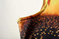 Vestido Largo Sin Mangas Con Cuello En V Y Estampado De Rosas Retro Para Mujer Vestido De Calle Estilo Vintage Polyester - details 11