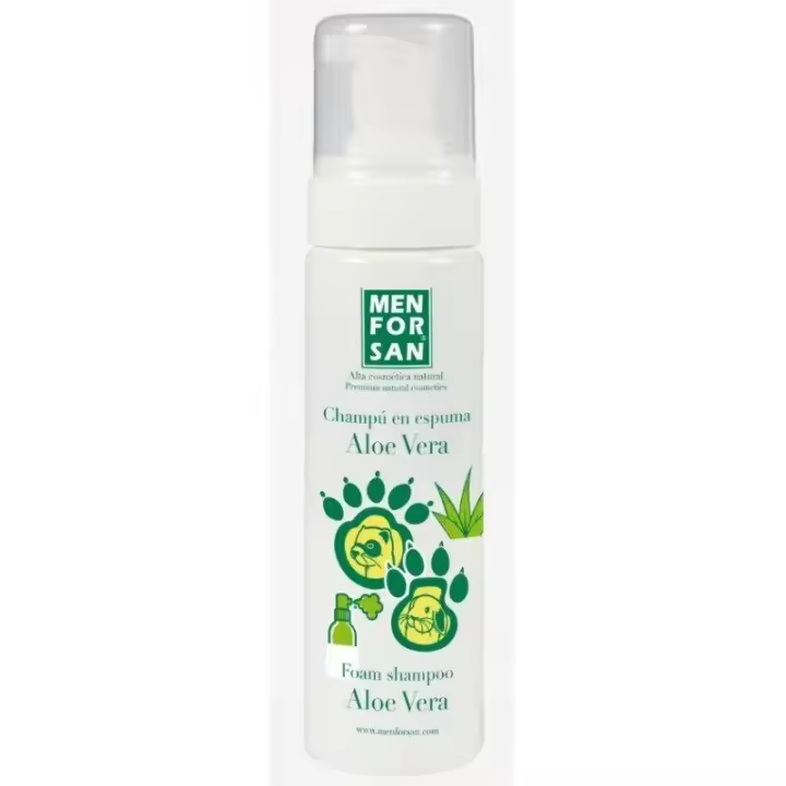 MENFORSAN CHAMPU EN ESPUMA ROEDORES 200ml. Con Aloe Vera. - 1