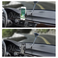 TEMCO Soporte movil para coche con Ventosa Brazo Extra Largo, para Parabrisa, Soporte especialmente Larga para Coche panoramico, furgon, Camion, Barco, Enganche de movil para uso en automovil. - details 0