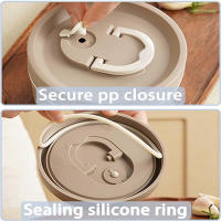 Juego De Contenedores De Almuerzo Aislados Portátiles Con Caja De Almuerzo Térmica 3 Separables Para Adultos Y Niños Material De Acero Inoxidable - details 4