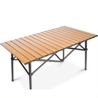 Mesa Plegable de Aluminio para Acampar Kmt Style Marrón 52x50x50cm - details 3