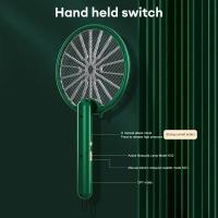 Lampara Asesina De Mosquitos Eléctrica 3000V Recargable Por USB Con Plataforma Plegable Repelente De Mosquitos Y Fly Swatter - details 12