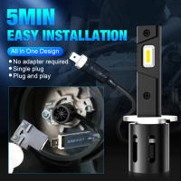 XSTORM H1 LED Faros LED Mini 20000LM 6500K CSP Luz Superafecto Alta Y Baja Para Luces Antiniebla De Coche 12V Universal - details 4
