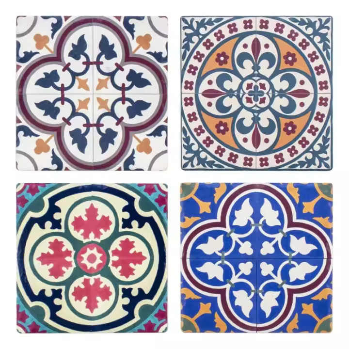 SIGNES GRIMALT Salvamantel Cerámica Multicolor 4 Unidades 11x11cm - 1