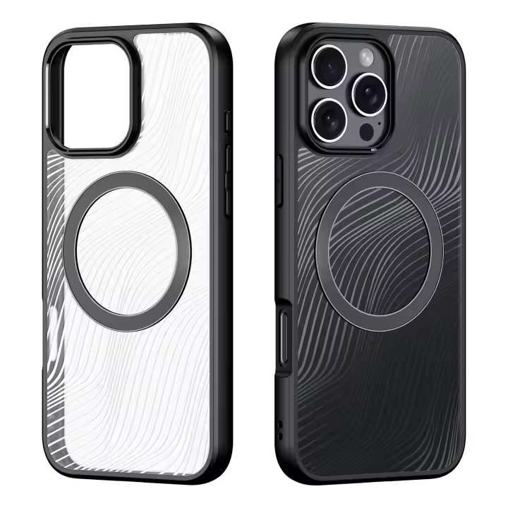 DUX-Funda para iPhone 16 Pro Max Ultra, carcasa trasera with MagSafe, Línea - 1