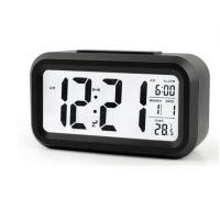Reloj De Alarma Digital LCD Con Calendario Y Termómetro - details 1