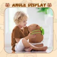 MR POPYE - PELUCHE CAPIBARA CON MOCHILA TORTUGA - 3 TAMAÑOS 25CM/30CM/35CM A ELEGIR - PELUCHE - IDEAL PARA REGALAR - SUAVE - PARA NIÑOS Y NIÑAS - MR POPYE - details 1