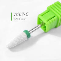 Bits De Uñas De Cerámica Para Taladro Eléctrico Herramienta De Manicura Y Pedicura Cuchilla De Pulido Para Cutícula Y Polvo De Uñas - details 11