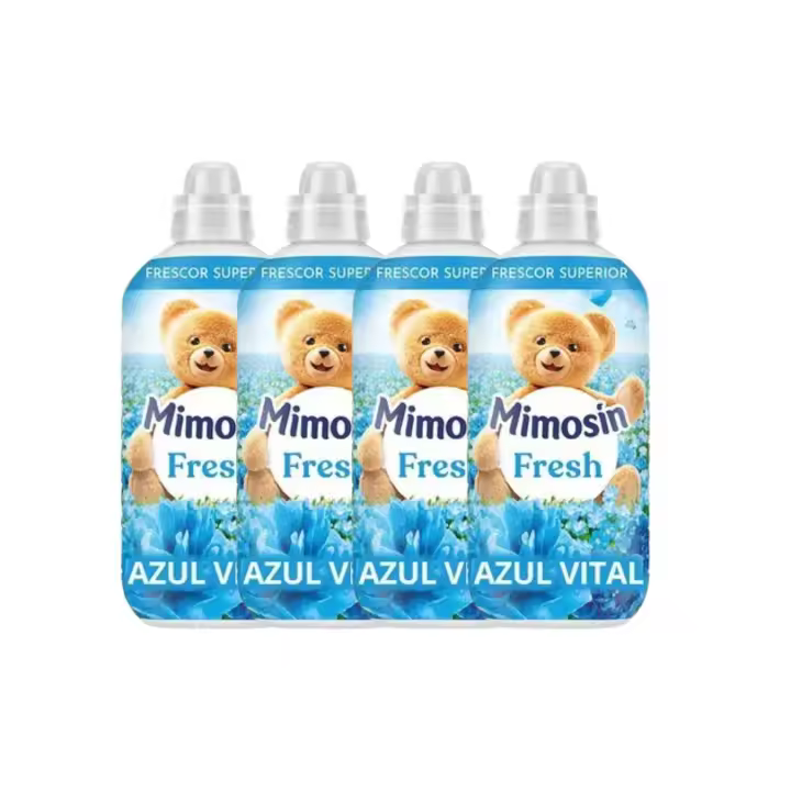 Pack 4- Mimosín Suavizante Concentrado Azul Vital 56 Lavados- (Total: 224 lavados) - 1