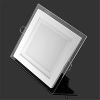 Lámpara De Techo Recubierta De Vidrio LED Panel Bajo 6W 9W 12W 18W 24W Luz De Punto LED AC85-265V Con Adaptador Para Cocina Estudio Sala De Estar Comedor Baño - details 2