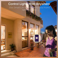 Bombilla LED Inteligente WiFi GU5.3 Control Remoto Por App Y Voce Compatible Con Alexa Google Home Tmall Elf Para Sala De Estar - details 12
