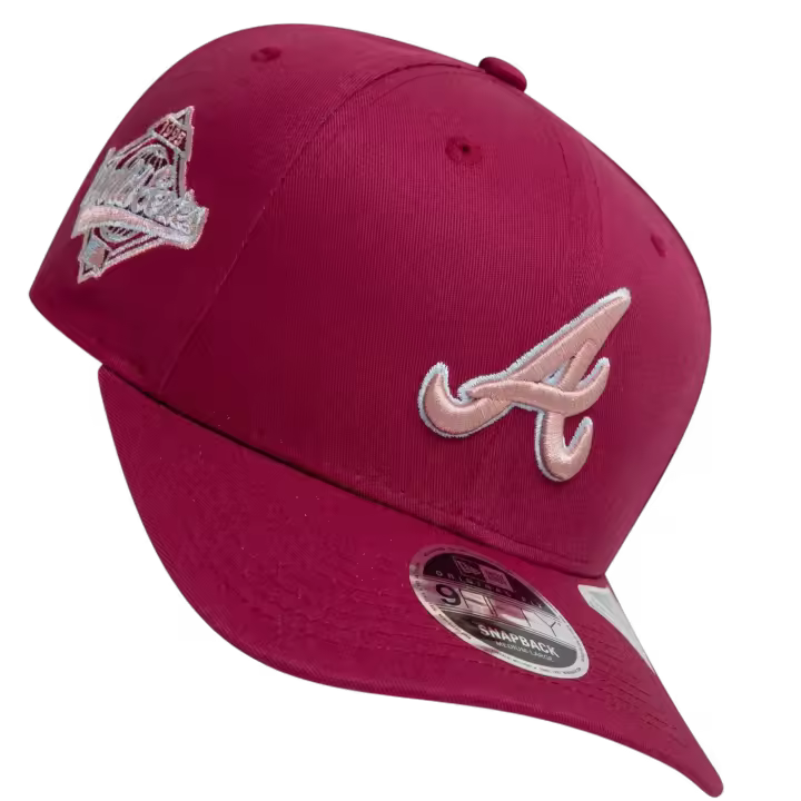 Gorra New Era Atlanta Braves World Series Dark 9FIFTY Rojo - 1