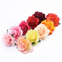 10pcs Flores Artificiales De Rosa Silken Para Boda Decoración De Casa Regalo De Navidad Scrapbook Broches Wreaths Accesorios Para Hogar - details 13