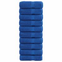vidaXL Toallas 10 uds 100% algodón 30x30 cm 600 gsm toallita paño Color Antracita,  Azul,  Azul marino y mas - details 1