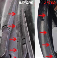 SEAMETAL Tira De Sellado Para Parabrisas Delantero De Coche Tipo H 2m Protector De Borde De Ventana Techo Impermeable Y Antiviento Relleno De Ranuras - details 7