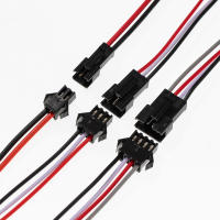 Conector De Cable SM JST Hembra Y Macho 1-50 Pares 2/3/4 Pin Para Tira LED RGB 5050 3528 WS2801 APA02 WS2815 WS2813 - details 2