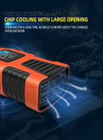 Cargador De Batería Universal Para Motocicleta 2A 6V/12V Operado Por Pie Para Baterías De Plomo-Acido Inteligente Y Completo - details 9