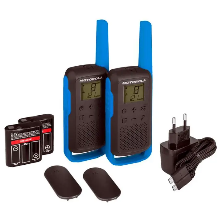 TALKABOUT T62 AZUL WALKIE TALKIES 8KM 16 CANALES PANTALLA LCD - 1