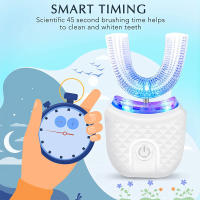 Cepillo De Dientes Eléctrico Para Niños Con Forma De U Ultrasonido 360 Grados Silicona Blanqueamiento Automático MIKO NICE - details 2