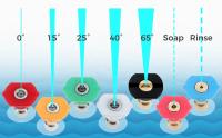 Juego De Tornillos Para Lavadora De Presión Con Soporte De Boquilla 5 O 7 Grados Kit De Lavado a Frotar 4000 PSI Conexión Rápida 1/4 Pulgada - details 0