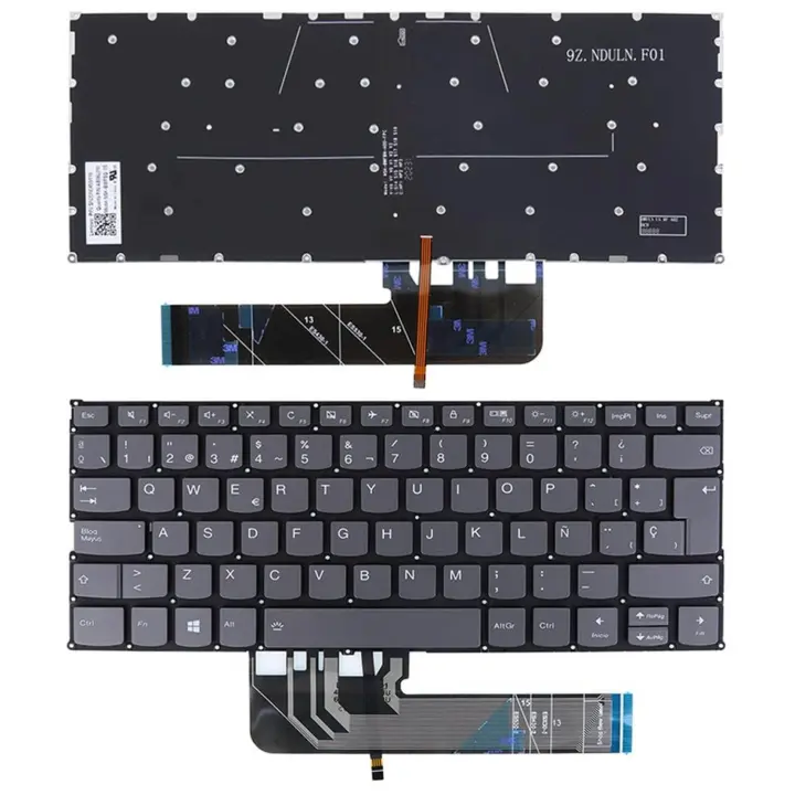 TECLADO PARA PORTÁTIL LENOVO YOGA 530-14IKB 530-14ARR 730-13IKB 730-13IWL 730-15IKB 730-15IWL - 1