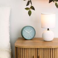 New Planet Home® Lámpara de Cerámica "Sphera" E14 60W - Producto Seguro | Lámapra de Mesa Lisa / Estriada, Colores a Escoger | Lámpara de sobremesa para mesita de noche - New Planet Home · Convertimos tu casa en un Hogar - details 0