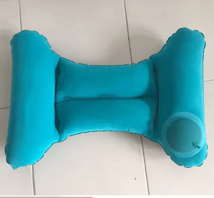 Almohada De Cintura Para Viaje Inflable Soporte Lumbar Corporal Para Viaje En Avión Viaje Largo Soporte De Espalda Para Viaje En Avión - 1