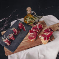 10 Platos Jamón Cebo Ibérico 100g La Vega de Salvatierra - details 1