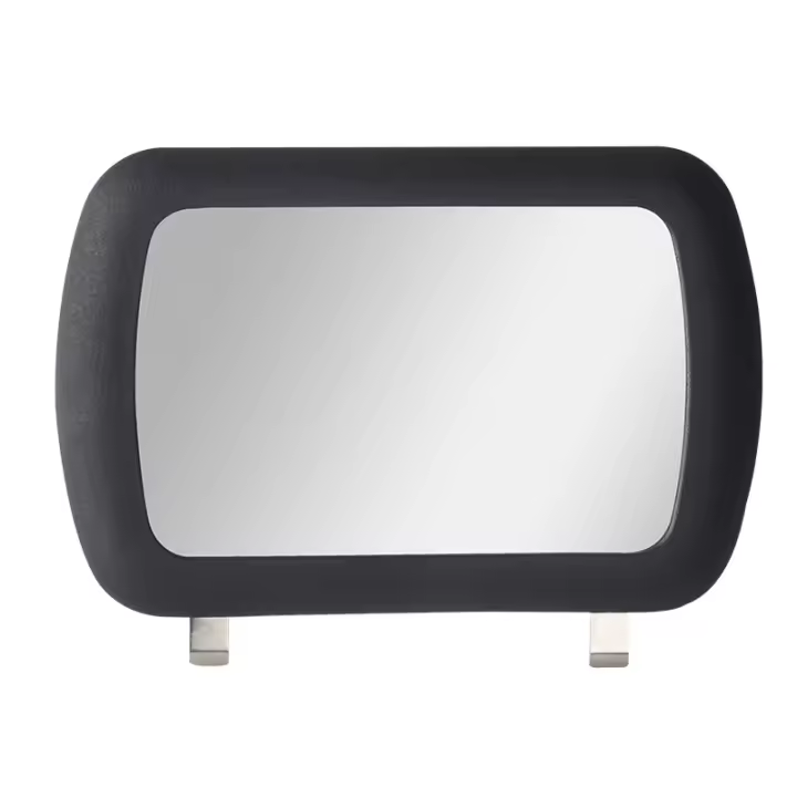 Espejo De Maquillaje Universal Para Coche Espejo De Visera De Sol Para Cosméticos Accesorios Interiores De Automóvil Portátil Espejo De Vestir Para Damas - 1
