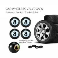 Juego De 4 Tapas De Válvula Universal Para Bicicleta Motocicleta Y Coche Cubiertas De Polvo Para Válvulas De Rueda Color Como Mostrado - details 4