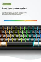 Teclado Mecánico Weikav Lucky 65 Con 3 Modos Bluetooth 2.4G Inalámbrico Y Cable Para Gaming Aluminio RGB Accesorios De PC Regalos - details 13