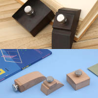 IMZAY Bloque De Encina Para Tratamiento De Borde De Cuero Herramienta De Pulido Con Papel De Herramienta De Corte DIY De Técnica De Bricolaje - details 6