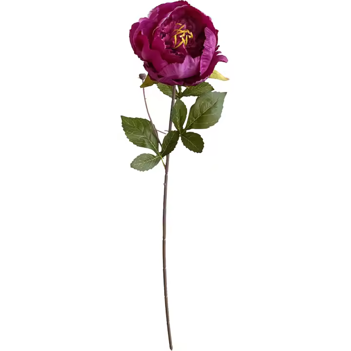 Poenia Arte Floral - Rama de Peonia Artificial 66cm - Pack de 3 - Flores y Plantas Artificiales - 1